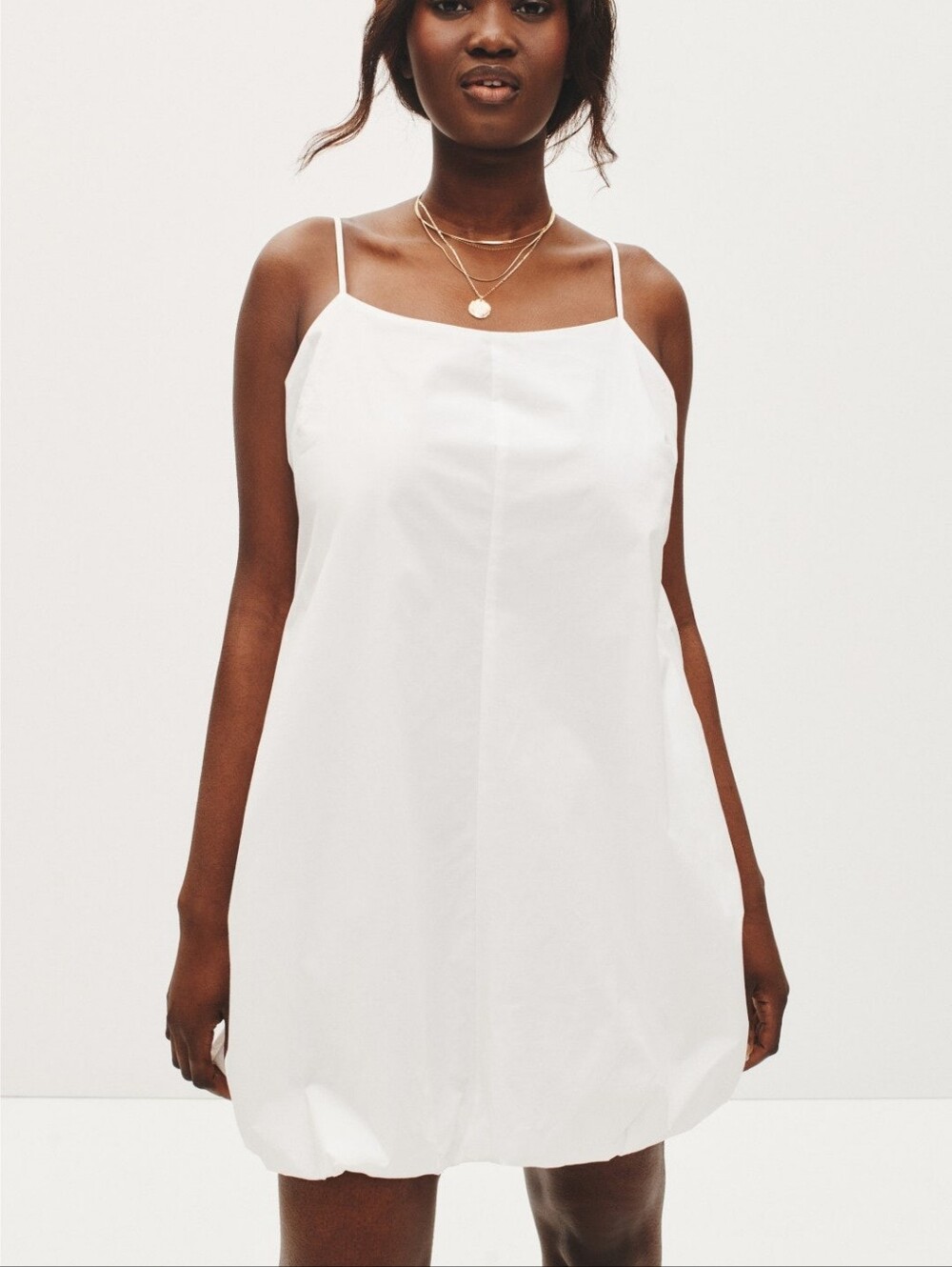 Rails Blanca Mini Dress Square Neck Sleeveless Pull On Size M